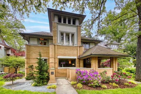 Historic Frank Lloyd Wright Home Outside Chicago Hits The Market ... pertaining to Frank Lloyd Wright Home Tour Dust Issue