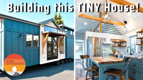 How To Build Amazing Tiny Homes + Gorgeous Park Model Tiny House Tour ... inside Real Homes Tiny House Tours