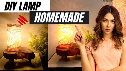 How To Make Homemade Lamp: Easy And Budget-Friendly Ideas|Diy Lamp ... with I Built 12 Diy Lamps From Trash—Here's What Actually Lit Up