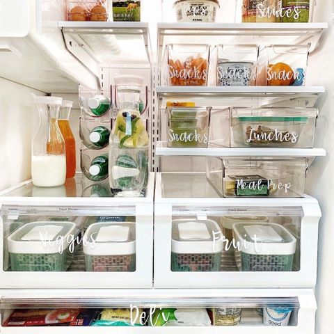 How To Organize Your Fridge, And Keep It That Way! - Style + Dwell ... intended for Struggling With Fridge Organization? Here's What's Really Going Wrong
