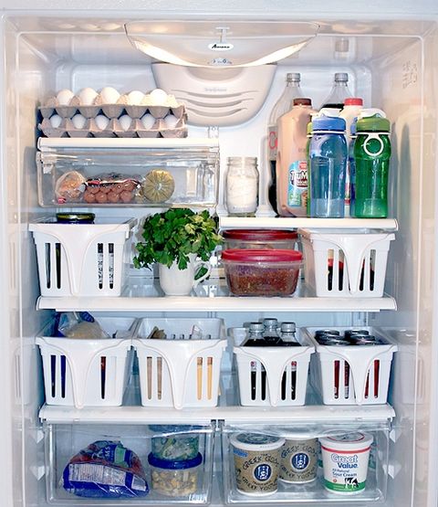 How To Organize Your Fridge With Bins At Christie Llamas Blog in Organizing Small Fridge Bins
