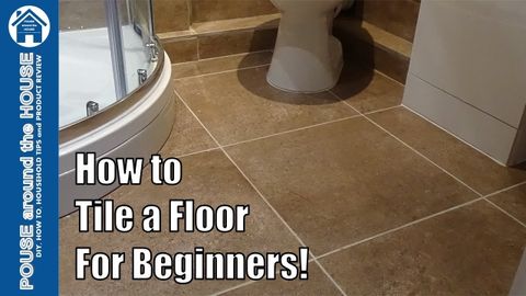 How To Tile A Bathroom/Shower Floor, Beginners Guide.tiling Made Easy ... inside Diy Tile Bathroom Shower