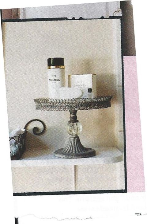 I Love The Use Of The Cake Stand In Bathroom | Elegant Interiors ... throughout Cake Stand Bathroom Organizers