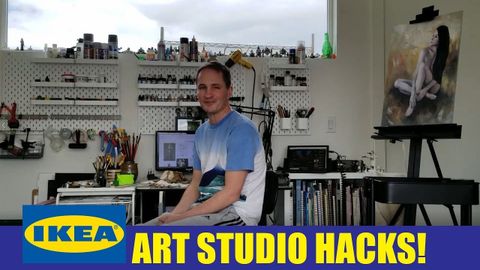 Ikea Art Studio Storage Hacks - Youtube with Secret Techniques Used by the Most Innovative IKEA Hack Studios