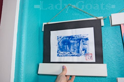 Lady Goats: Diy Magnetic Picture Frame (To Easily Change Out Your Kids ... inside Diy Magnetic Frame Artwork