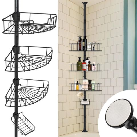 Laider Heros Rustproof Shower Caddy For Bathroom, Stainless Steel ... inside Rustproof Shower Caddy Organizing