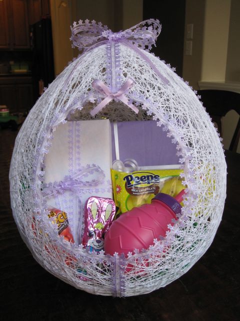 Make An Egg Shaped Easter Basket From String – Artofit intended for The Easter Basket String Mistake That Cost Me $50 (And How to Avoid It)