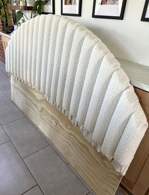 Make This Upholstered Pool Noodle Headboard! In 2025 | Diy Bed ... inside Diy Noodle Headboard Budget