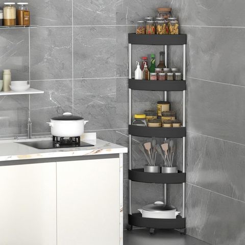 Matoen Bathroom Corner Storage Shelf Organizer With Detachable 4 Tiers ... intended for Matoen Rolling Racks Secrets I Wish Someone Had Told Me (And Why They Matter)