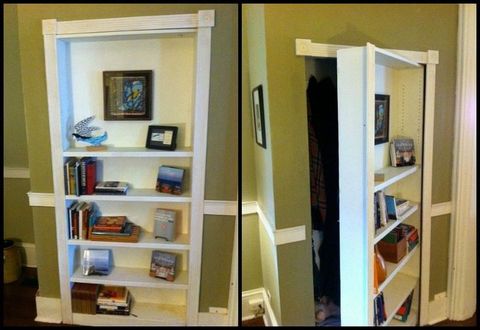 Page 1: Instructions On How To Build A Diy Secret Door Bookshelf ... with Diy Hidden Litter Bookcase