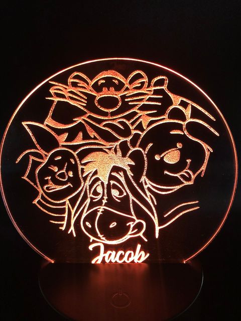 Personalized Kids Lamps Disney Kids Lamp Unikitty Lamp - Etsy with Diy Disney Souvenir Lamp