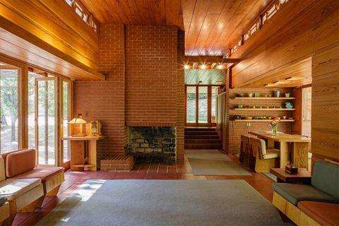 Pope-Leighey House (Interior) By Frank Lloyd Wright, Usonian Style ... pertaining to Frank Lloyd Home Secrets I Wish Someone Had Told Me Earlier