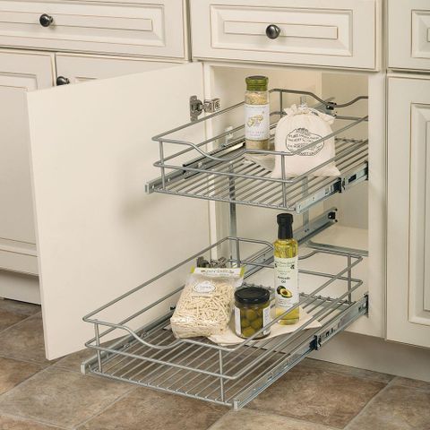 Pull Out Cabinet Organizers - Kitchen Storage & Organization - The Home ... regarding Pullout Cabinet Organizers Kitchen Secrets Professionals Use (That Beginners Miss)