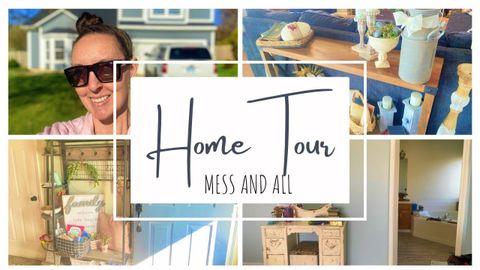 Real Life Home Tour - Mess And All | New Home Walk Through | Home Tour ... pertaining to Struggling With Your Small Apartment Layout? Here's What's Really Going Wrong