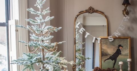 Slow Christmas Decorating | Brooklyn Limestone within Brooklyn Small Rental Holiday Decorated Tour