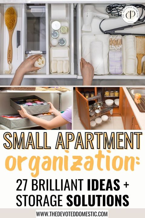 Small Apartment Organization - 27 Brilliant Ideas & Storage Solutions ... with regard to The Small Apartment Organizing Mistake That Cost Me $1,200 to Fix
