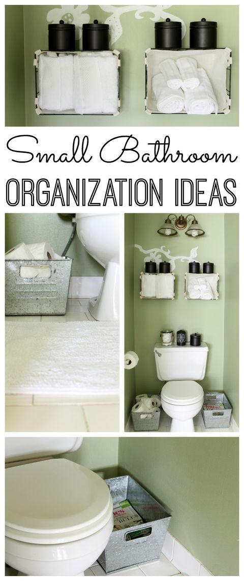 Small Bathroom Storage Ideas For Your Home - Angie Holden The Country ... regarding Tiny Home Bathroom Organizing Tips