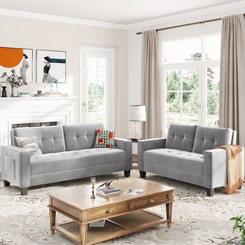 Sofa And Loveseat Sets | Baci Living Room intended for Creating Comfortable Conversation Spaces with Contemporary Seating