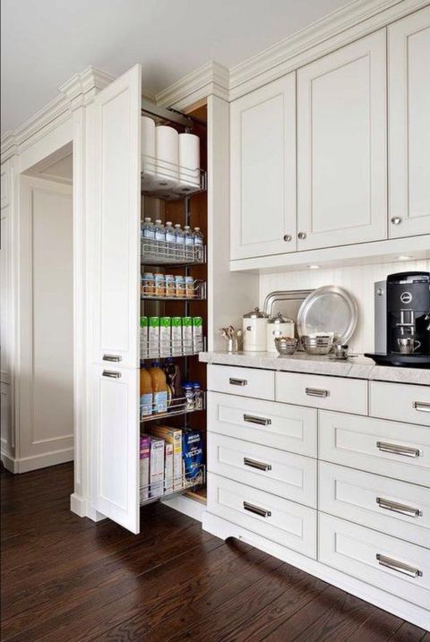 Storage Solution | Pantry Design, Floor To Ceiling Cabinets, Extra ... inside Pantry Cabinets Extra Storage
