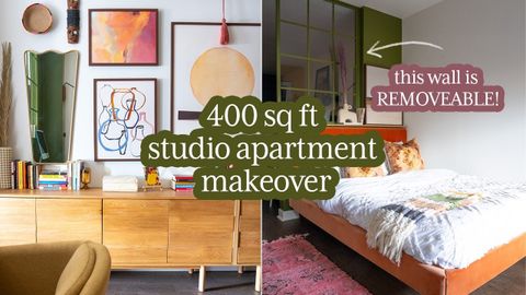 Studio Apartment Makeover With Zero Closets And Storage - Youtube with 1300 Dollar Makeover Studio