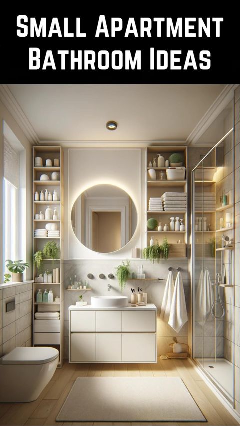 Stunning Small Apartment Bathroom Ideas To Transform Your Space ... pertaining to Bathroom Storage Cramped Apartments