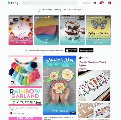 Tangi By Google Review | Tutorial - Sweet Red Poppy within Diy Videos Tangi App