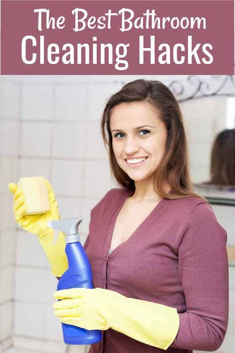 The Best Bathroom Cleaning Hacks, Tips, And Tricks - So Simple Ideas regarding Cleaning Hack Ever Smartest Bathroom