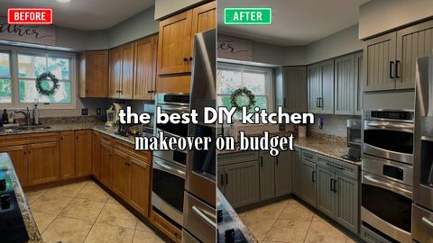 The Best Diy Kitchen Makeover On Budget Straight From Real Homes ... intended for Makeover Budget 3 Days