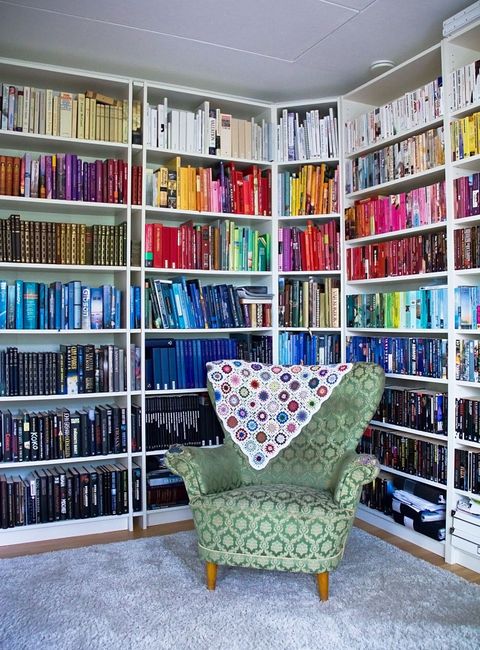 The Most Clever Bookshelf Organizing Tips | Bookshelf Organization ... throughout Bookshelf Organizing Tips Designers