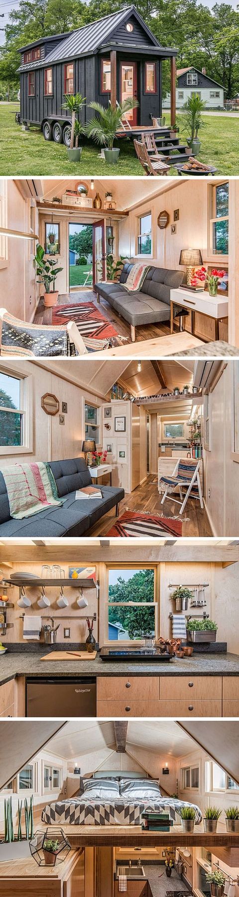 The Riverside Tiny House By New Frontier Tiny Homes. A 246 Sq Ft Home ... with Why Most Tiny Space Tours Are Misleading (And What Actually Works)