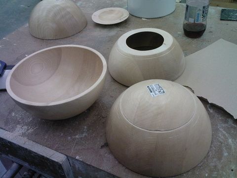 The Ultimate Spherical Speakers Made From 4 Sets Of Ikea Bowls within Ikea Hack Salad Bowls Speakers