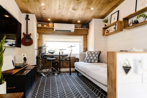This 331-Square-Foot Tiny House Fits More Things Than We Can List In A ... for The Tiny House Fit Mistake That Cost Me $500 (And How to Avoid It)