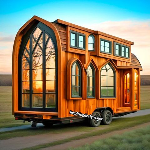 This $65 000 Tiny House On Wheels Is Made With Eco Friendly Materials ... with Small Custom Home Wheels Tour