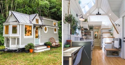 Tiny House Cozy Interior Design within Custom Tiny Home Cozy Tour