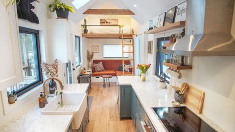 Tiny House Interior Design Ideas | Cabinets Matttroy intended for Custom Tiny House Interior Design Tour