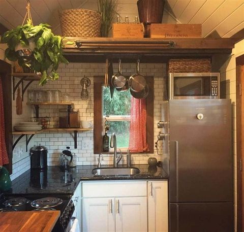 Tiny House Storage Ideas To Maximize Space - Sparefoot Blog inside Mastering Small Space Cooking Layouts