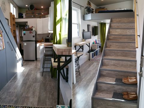 Tiny House Town: Tiny House Nation's Smart House (303 Sq Ft) regarding Smart storage tricks that make tiny house living easier