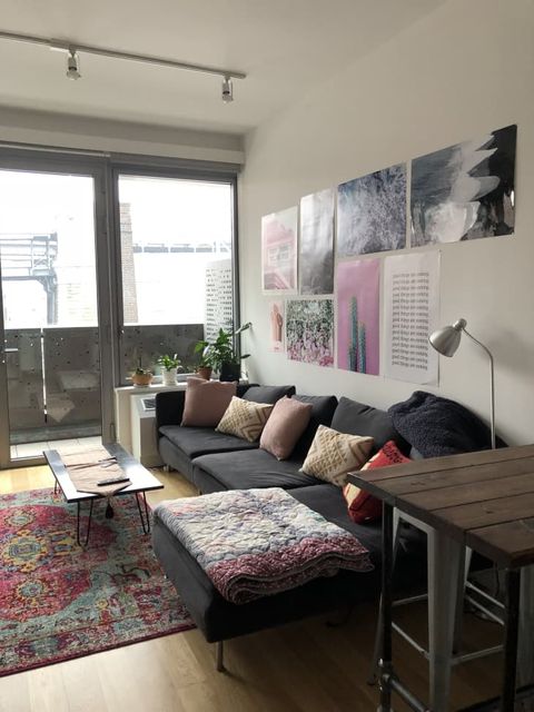 Tour A Small Bohemian Minimalist Brooklyn Rental | Apartment Therapy intended for Brooklyn Rental Small Space Tour