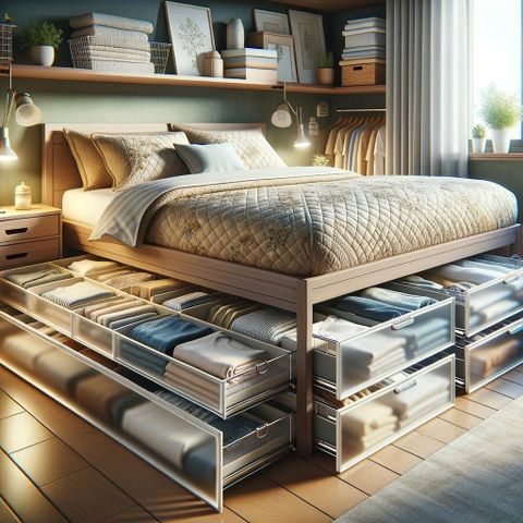 Under-Bed Storage Solutions | Decluttering Solutions within Create More Room in Your Bedroom with Smart Storage Solutions