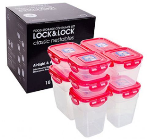 Walmart: Lock & Lock 18 Piece Nestable Food Storage Set Just $18 (Reg ... in The Nestable Storage Set Mistake That Cost Me $1,200 to Fix