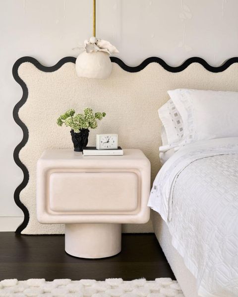 Where To Buy A Curved Headboard And Wavy Beds regarding Diy Wavy Headboard Must See