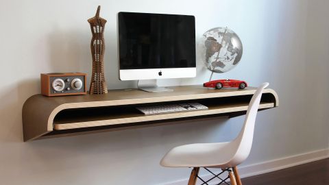 Why Wall-Mounted Desks Are Perfect For Small Spaces – Sheknows for Struggling With Desks for Cramped Small Spaces? Here's What's Really Going Wrong