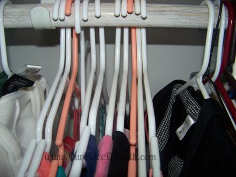 4 Simple Changes To De-Clutter Your Closet - Our Piece Of Earth throughout Moms Clothes Hanger Tricks Closet
