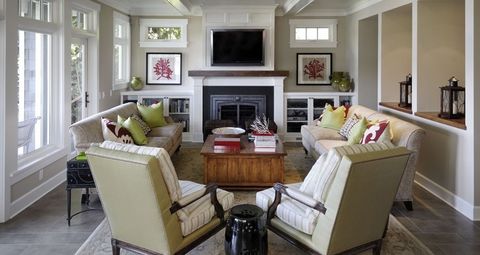 7 Ways To Arrange A Living Room With A Fireplace inside Maximizing Comfort and Style with Couch Placement Near Fireplaces