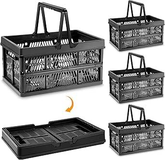 Smart storage hacks using collapsible qvc baskets storage systems