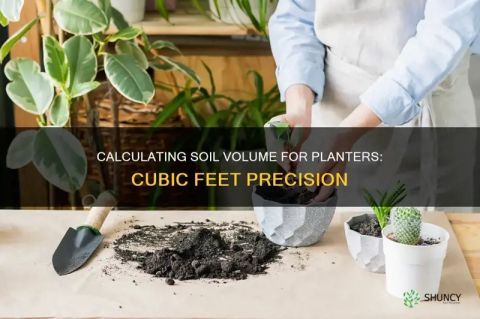 Calculating Soil Volume For Planters: Cubic Feet Precision | Shuncy with regard to How much does a cubic foot of soil actually weigh