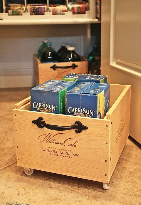 Diy Projects For The Home | Wine Crate, Crates, Crate Storage regarding Building Your Own Wine Crate Storage System on a Budget