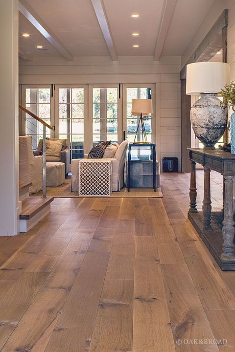 Farmhouse Wide Plank Oak Flooring Farmhouse Wide Plank Wood Flooring: intended for Mastering the art of installing wide plank white oak floors