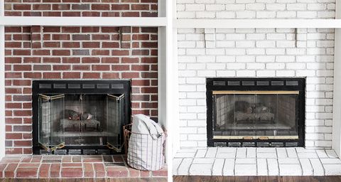 How To Paint My Brick Fireplace White At Michael Lacombe Blog intended for How to Paint Over Brick Fireplace Without Damaging the Texture