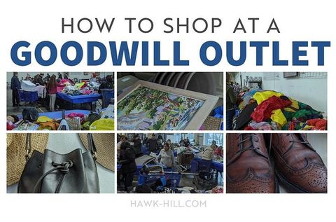 How To Shop At Goodwill Outlet Bins, What You Should Know Before Going ... within Goodwill Cheap Organizing Finds